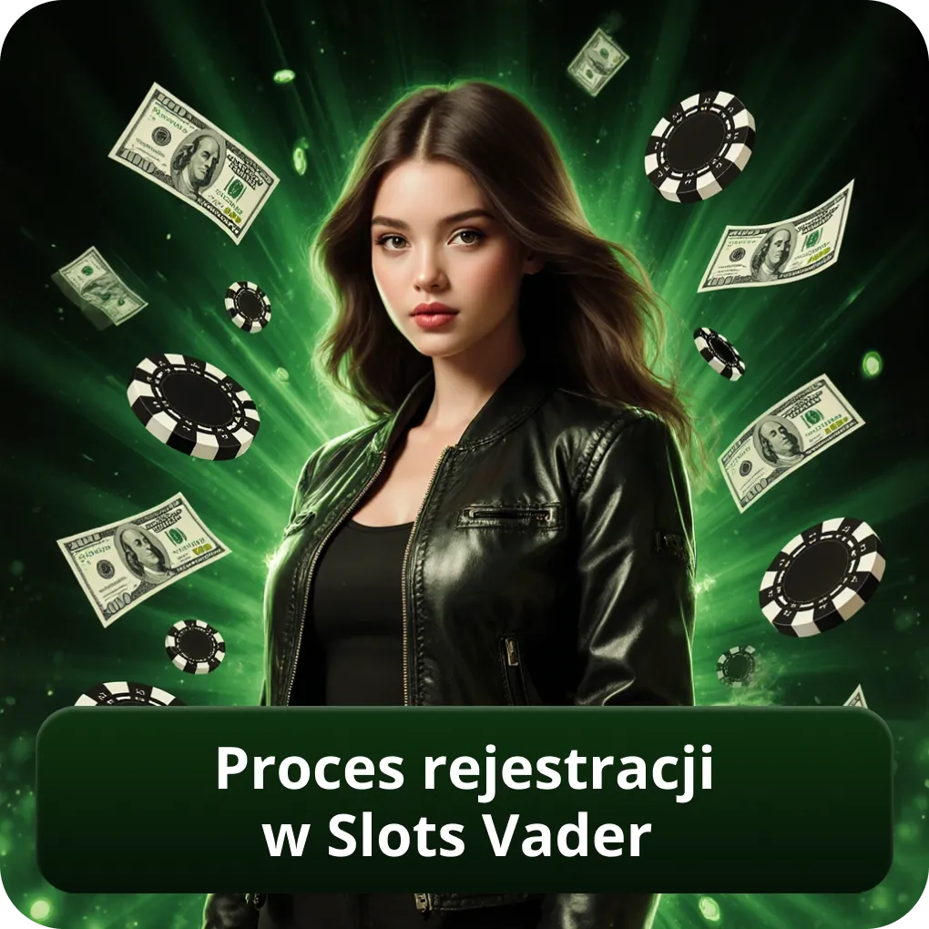 Proces rejestracji w Slots Vader
