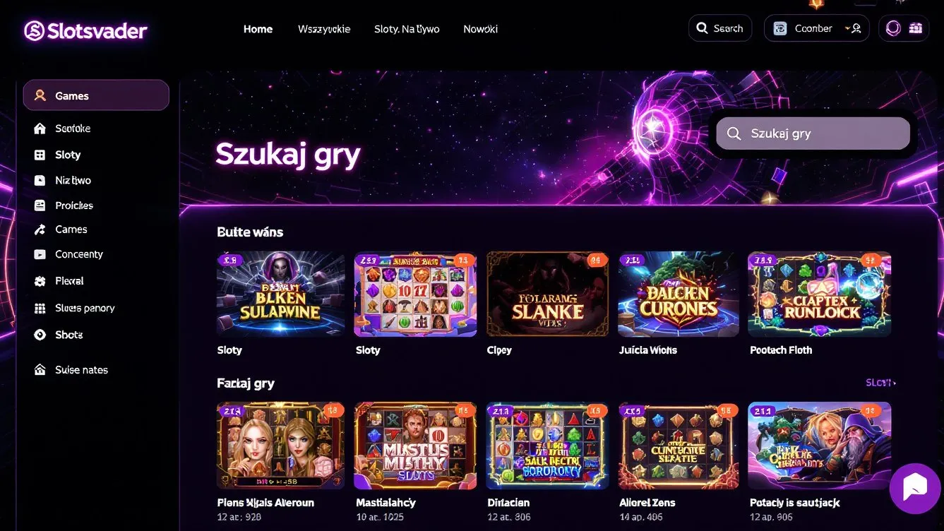 O Slotsvader Casino i bibliotece gier